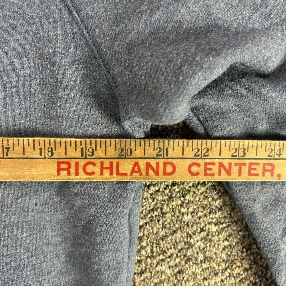 Nike Men's Grey and Blue Sweatshirt - Picture 5 of 5